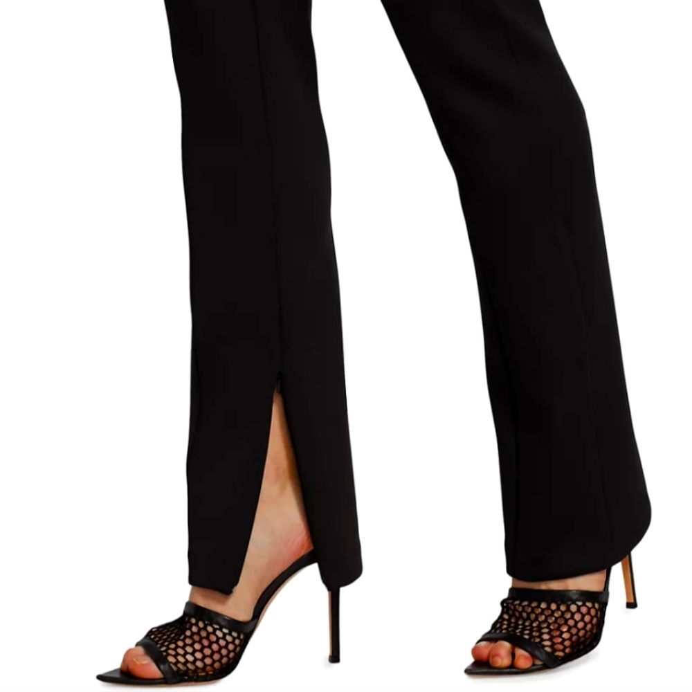 Good American Black Straight Leg Pants
